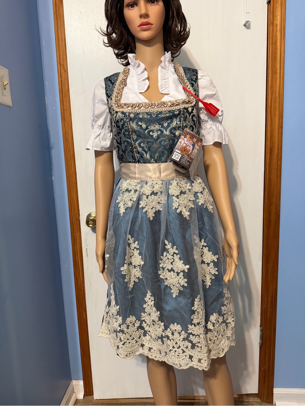 Bavaria Trachten Dirndl Dress Women’s German Dress, Size XS - NWT